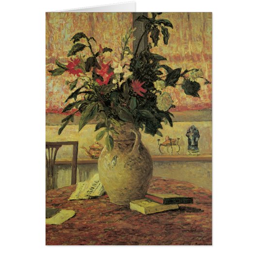 Bouquet van Flowers op Window van Maxine Maufra (Voorkant)