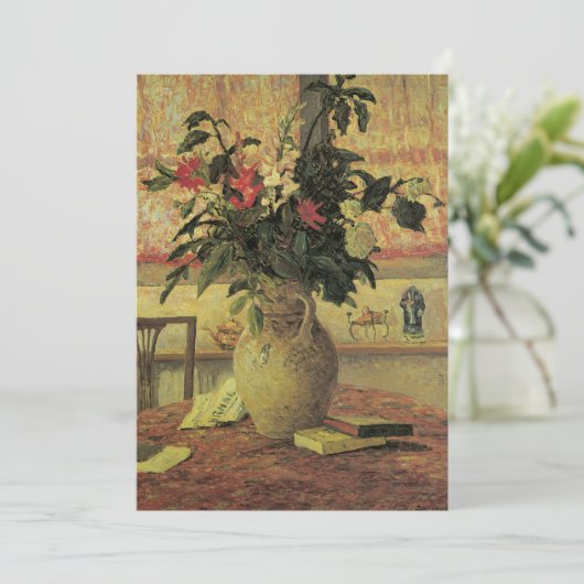 Bouquet van Flowers op Window van Maxine Maufra (Staand voorkant)