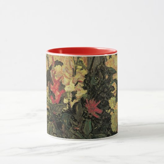 Bouquet van Flowers op Window van Maxine Maufra Mok (Midden)