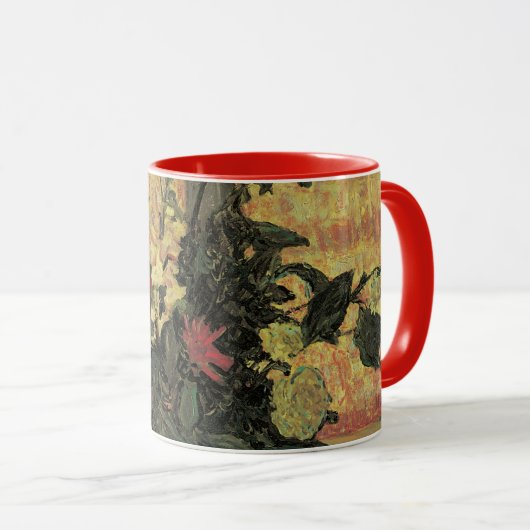 Bouquet van Flowers op Window van Maxine Maufra Mok (Voorkant rechts)