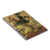 Bouquet van Flowers op Window van Maxine Maufra Notitieboek (Rechterzijde)