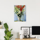 Bouquet van Gadiolas Poster (Thuiskantoor)