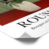 Bouquet van Henri Rousseau Poster (Hoek)