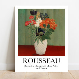 Bouquet van Henri Rousseau Poster