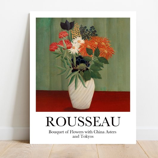 Bouquet van Henri Rousseau Poster
