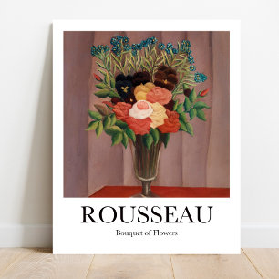 Bouquet van Henri Rousseau Poster