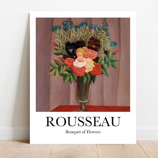 Bouquet van Henri Rousseau Poster