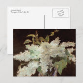 Bouquet van Lilacs - Briefkaart (Voorkant / Achterkant)