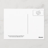 Bouquet van pansies van Pierre-Joseph Redouté Briefkaart (Achterkant)