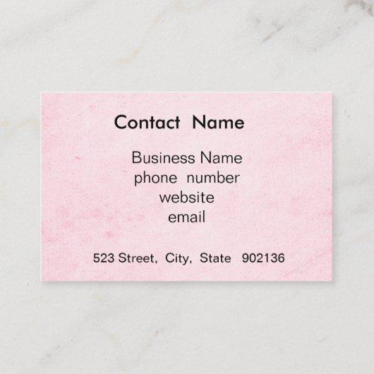 Bouquet van rode rozen visitekaartje (Achterkant)