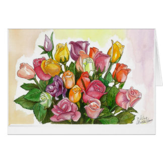 Bouquet van rozen