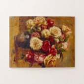 Bouquet van rozen, Auguste Renoir Legpuzzel (Horizontaal)