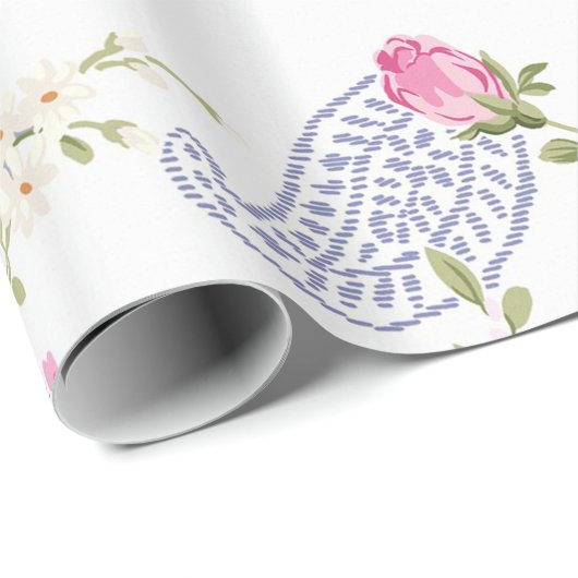 Bouquet van Rozen Cadeaupapier (Rol Hoek)