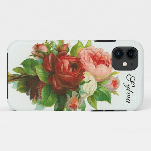 Bouquet van Rozen Case-Mate iPhone Case (Achterkant (horizontaal))
