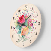 Bouquet van Rozen en bloemen Grote Klok (Hoek)