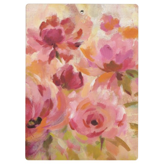 Bouquet van Rozen Klembord (Achterkant)