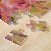 Bouquet van Rozen Legpuzzel (Zijkant)