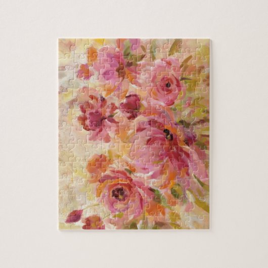 Bouquet van Rozen Legpuzzel (Verticaal)