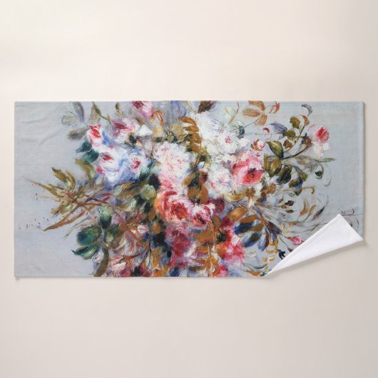 Bouquet van Rozen, Renoir Badhanddoek (Badhanddoek)