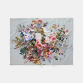 Bouquet van Rozen, Renoir Fleece Deken (Voorkant (Horizontaal))