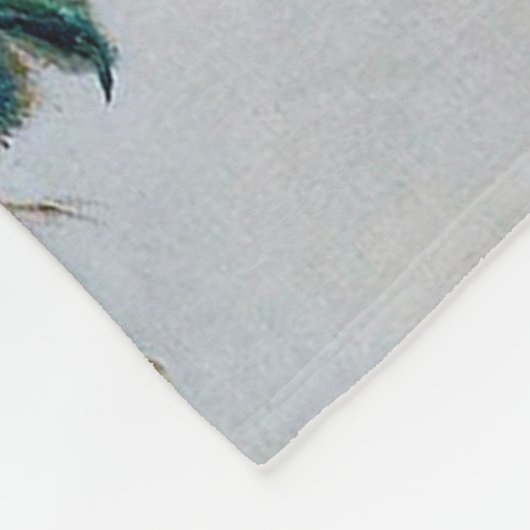 Bouquet van Rozen, Renoir Fleece Deken (Hoek)