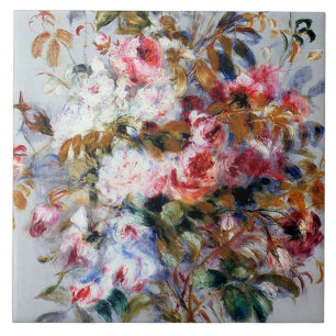 Bouquet van Rozen, Renoir Tegeltje