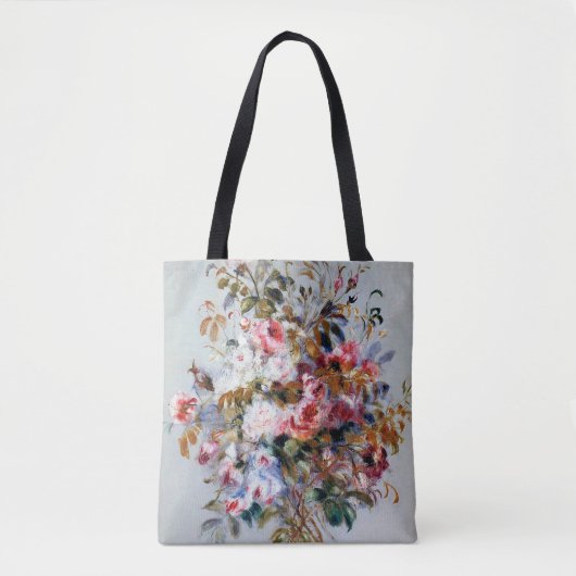 Bouquet van Rozen, Renoir Tote Bag (Voorkant)