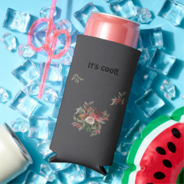 Bouquet van rozen seltzer blikjeskoeler