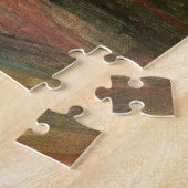 Bouquet van Rozen van Renoir Impressionist Paintin Legpuzzel (Zijkant)