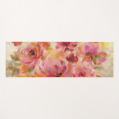 Bouquet van Rozen Yogamat (Voorkant (horizontaal))