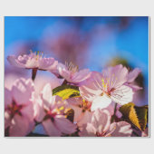 Bouquet van Sakura Flowers Cadeaupapier (Vlak)