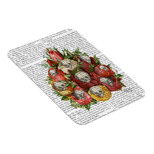 Bouquet van Skulls Magneet (Rechterzijde)