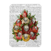 Bouquet van Skulls Magneet (Verticaal)