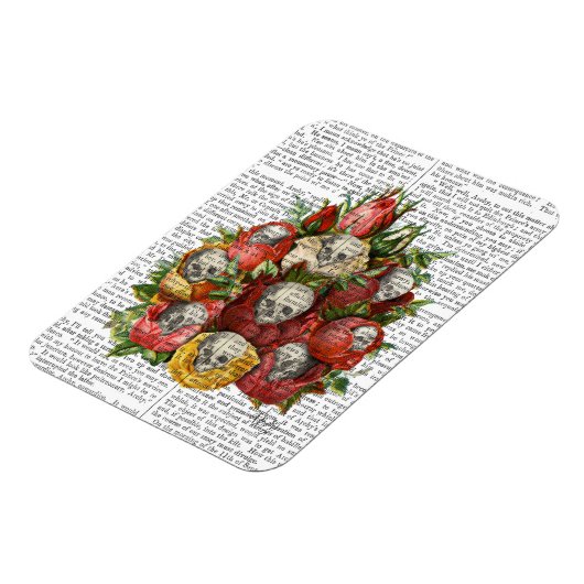 Bouquet van Skulls Magneet (Linkerzijde)