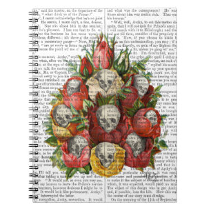 Bouquet van Skulls Notitieboek