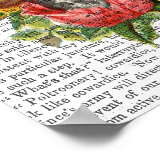 Bouquet van Skulls Poster (Hoek)