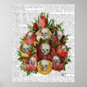 Bouquet van Skulls Poster (Voorkant)