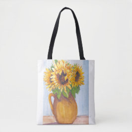 Bouquet van Sunflower Totebag Tote Bag