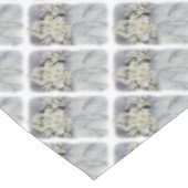 BOUQUET VAN WITTE DAISIES TAFELKLEED (Gekanteld)