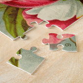 Bouquet van zoete erwtenbloemen legpuzzel (Zijkant)