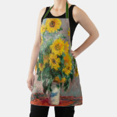 Bouquet van zonnebloemen door Monet Impressionist  Schort (Insitu)