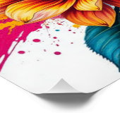 bouquet wall art perfect poster (Hoek)