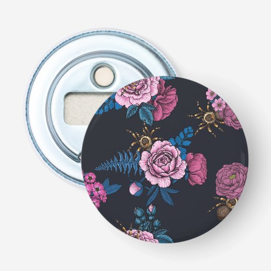 Bouquets en tarantula 2 button flesopener (Voorkant)