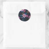 Bouquets en tarantula 2 ronde sticker (Tas)