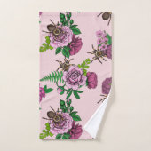 Bouquets en tarantula bad handdoek (Handdoek)