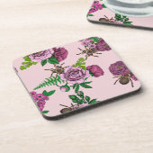 Bouquets en tarantula bier onderzetter (Linkerzijde)