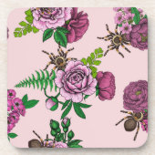 Bouquets en tarantula bier onderzetter (Voorkant)