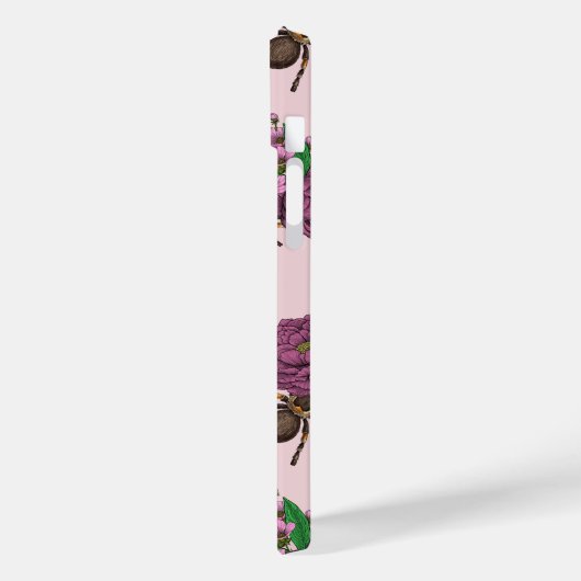Bouquets en tarantula Case-Mate iPhone case (Achterkant / Links)