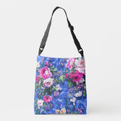 Bouquets met rozen crossbody tas (Achterkant)