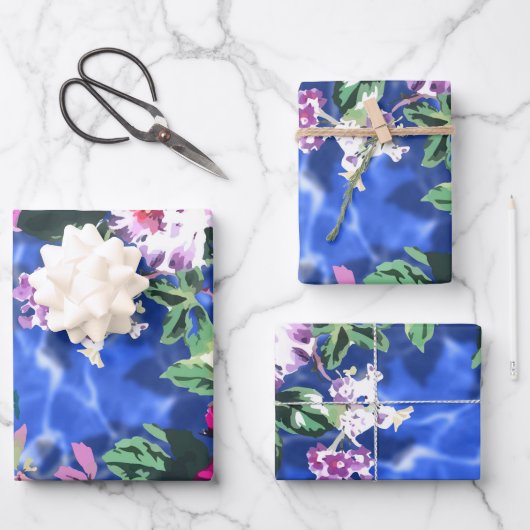 Bouquets met rozen inpakpapier vel (Voorkant)